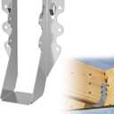 25 pcs 2x6 Joist Hanger,LU26 20 Gauge Double Shear Face Mount Joist Hanger,Hurricane Ties for Rafters Tie Brackets Great for Floor Deck and Ceiling Joists