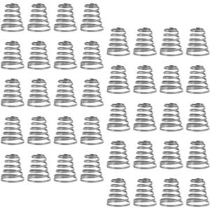 balacoo 100pcs Bike Wheel Quick Release Skewer Springs Stainless Steel Bike Accessory for Bicycle Wheels