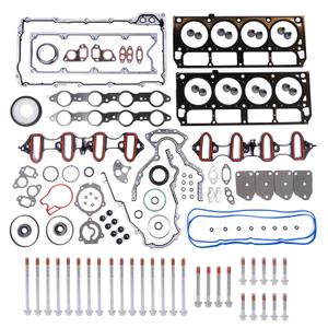 HS26191PT Cylinder Engine Gasket Set with Bolts Replacement for Chevy Silverado Suburban Tahoe GMC Sierra Yukon Buick Rainier Cadillac Escalade 4.8L 5.3L V8 2002-2011 CS9284 ES72173