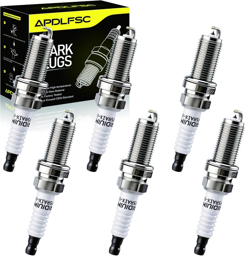 Iridium Spark Plugs 6 Pack 4469 LFR5AIX-11 for Nissan 350Z/Altima/Frontier/Maxima/Murano/NV1500 2500/Pathfinder/Quest/Xterra,Hyundai Genesis/Santa Fe,Kia Borrego/Optima/Rondo,Toyota,Infiniti Iridium Spark Plugs 6 Pack 4469 LFR5AIX-11 for Nissan 350Z/Altima/Frontier/Maxima/Murano/NV1500 2500/Pathfinder/Quest/Xterra,Hyundai Genesis/Santa Fe,Kia Borrego/Optima/Rondo,Toyota,Infiniti