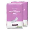 Amazon Basics Incontinence, Bladder Control & Postpartum Pads for Women, Unscented, Ultimate Absorbency, Long Length, 60 Count (2 Packs of 30)