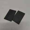 Wallet Tracker Slim Card 0.094in Bluetooth Tracker for Passport, Wallet, Work with Apple Find My APP, Wireless Charging, Card Locator- iOS Only [Apple MFi Certified] - 2pcs in 1 Box