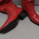 DREAM PAIRS Women's Cowboy Boots Mid Calf Cowgirl Boots Embroidery Stitched Western Boots 7