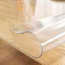 LovePads Frosted Table Cover Protector 36 x 48 in, 1.5mm Thick Plastic Mat