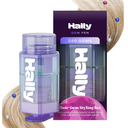 Hally Hair Gems Pen Applicator - Includes Hair Styling Tool with 180 Multicolored Adhesive Gem Stickers Hair Jewels - Stylish Hair Accessories for School, Halloween, Festivals, Wedding, Parties & More