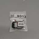 Dual USB Car Adapter 5V 3.1A Output, Intelligent Chip for Safe Charging, ABS Material, Flat Back Design, 12V 24V Vehicle, Dust Cap, One Hand