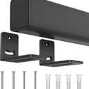 USX MOUNT Soundbar Mount for Samsung, Sony, LG, Vizio, Bose, Onn & More Sound Bar Mounts-Universal Soundbar Mounting Bracket Under TV, Floating Speaker Wall Mount 1 Pair Soundbar Shelf