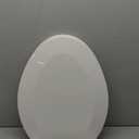 K-4636-RL-0 Elongated Toilet Seat Replacement for KOHLER 4636-RL-0 Elongated Bowl Toilet Seat Slow-Close, Soft Close toilet Seat and Lid, White