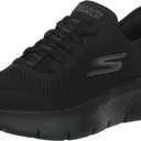 Skechers Women's Go Walk Flex Hands Free Slip-Ins-Grand Entry Sneaker (6.5, Black)