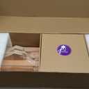 HROOME Cool Tall Wood Floor Lamp for Living Rooms Bedrooms - Office Corner Decorative Reading Standing Arc Light Creative Swing Arm Gift Ideas for Kids Boys Girls Bedside - LED Bulb Included (Ash)