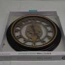 La Crosse Technology 20-inch Bronze Antiqued Gears Quartz Analog Wall Clock - 404-3051C