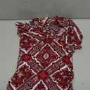 LARACE Cold Shoulder Tops for Women, Plus Size Summer Tops, V Neck Short Sleeve Lace Tunic Tops to Wear with Leggings 2X