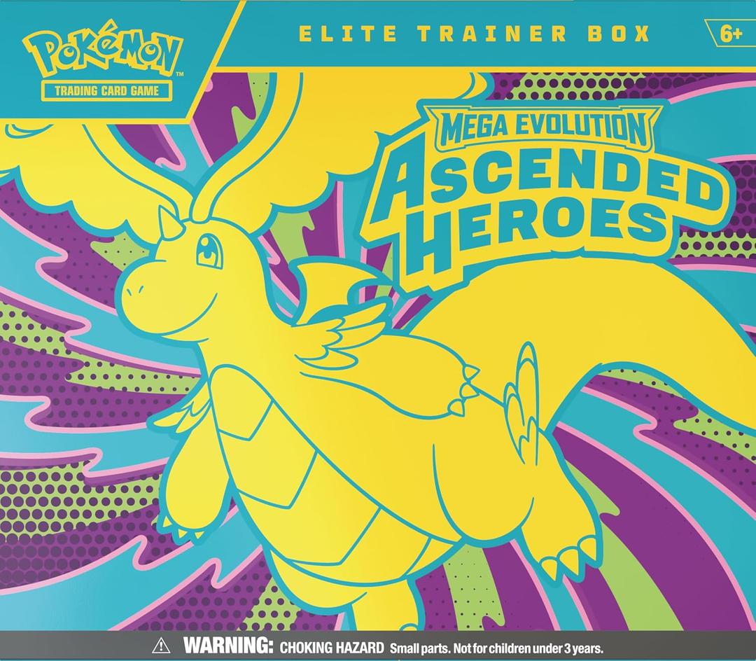 Pokmon TCG: Mega EvolutionAscended Heroes Elite Trainer Box