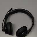 Wireless Headset with Mic for Work with AI Noise Cancelling Mic for Clear Calls, Bluetooth V5.3 Headphones with Microphone to USB A/C Dongle & Mic Mute for Computer Laptop PC iPhone (Black)