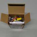 Cloudy Bay in Wall Dimmer Switch for LED Light/CFL/Incandescent,3-Way Single Pole Dimmable Slide,600 Watt max,Cover Plate Included (1-Pack | Ivory)