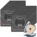 Vacbird 20 Pack 3D Filament Storage Bags, Vacuum Sealed & Light-Proof Reusable Bags for 1.75mm 2.85mm 3D Printer Filament (12.6x13.4 Inch) - Pump Not Included