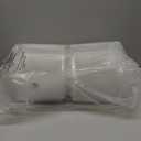 Durable Packaging 9" x 9" x 3" Clear Hinged Plastic Food Bakery Take-Out Container (pack of 50)