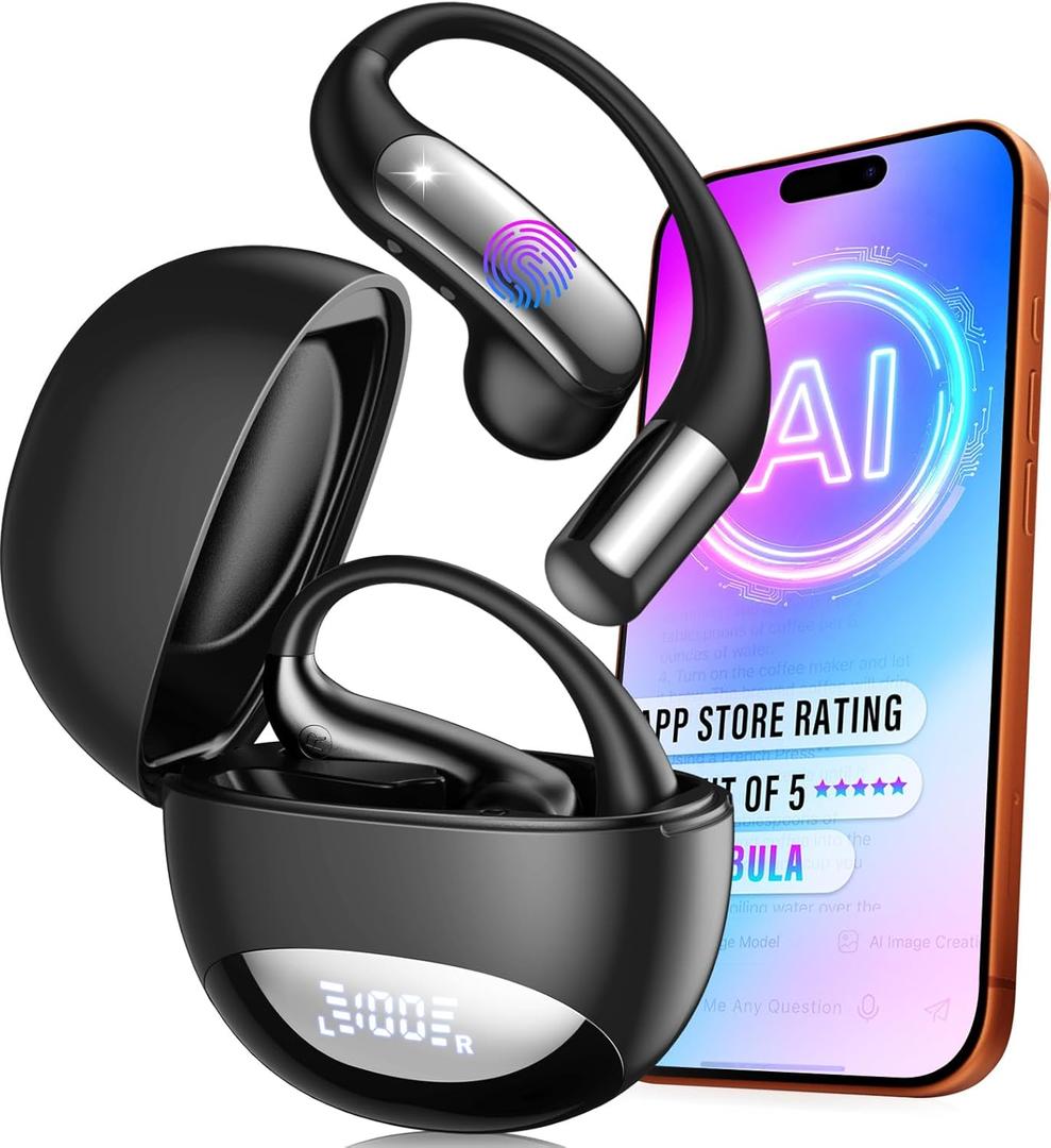 AI Translation Earbuds Real Time 144 Languages, 2026 Ultra-Light Multi-Language Translator Earbuds, Audifonos Traductores Ingls Espaol Translating Headphones for Meeting Learning Travel Business