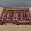 VERONES 10 Pack 22 OZ Glass Meal Prep Containers, Airtight Glass Lunch Containers Set, Glass Food Storage Containers with Lids,Exclusive of BPA, for Microwave, Oven, Freezer & Dishwasher Friendly,Red