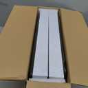 2 Pack Pull Out Cabinet Organizer 22" Deep,Full Extension 3 Slide Rails Slide Out Drawers With Raising Pad for Framed Cabinets,Expandable Width (12.3"-20.5"),No Drill Roll Out shelf,White