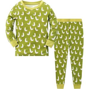 JunNeng Bamboo Viscose Toddler Pajamas, Baby Boys Girls Pjs Sets, Kids Snug-Fit Long Sleeve Sleepwear, Size 12-18M