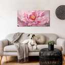 Prepeyssee Floral Wall Art for Living Room Pink Wall Art Large Botanical Artwork for Bedroom Office Teen Girl Room Decor Canvas Prints 20x40 Inch