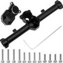Aluminum Alloy Axle Housing Case Diff. Housing Upgrade Part Compatible with Axial SCX24 90081 AXI00002 1/24 RC Crawler Car (Rear)