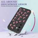 FUXICASE Case for Samsung Galaxy A35 5G, Silicone Shockproof Cover Women