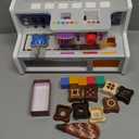 Melissa & Doug Wooden Chocolate Factory Pretend Play Set, Play Food Candy Maker for Boys and Girls - FSC-Certified