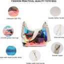 Clear Shoulder Bags for Women, Stadium Approved Cute Hobo Tote Crossbody Handbag Mini Clutch Purse