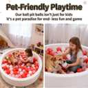 STARBOLO Ball Pit Balls for Toddlers Phthalate Free BPA Free Non-Toxic Crush Proof Play Balls for Toddlers Kids Pool Playhouse Pack of 100 200 500