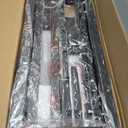 14 Inch King Bed Frame with 6 Mattress Baffles,Upgrade Steel Support