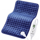 Electric Heating Pad, 2025 Upgraded Dual Mode Controller (Manual and auto Off Mode),Multiple Safety protections, Comfortable Soft, Machine Washable（12"x 24" Dark Blue）