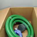 Discharge Hose Pump Kit Includes 2" x 50' Blue PVCBackwash Hose & 2"20' Green PVC Suction Hose,With aluminum cam lock fitting, round hole suction cup filter and groove adapter