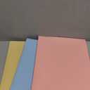 Wheat Straw Expanding Hanging File Folders, 3 Color File Organizer, 1.2" Accordion Pockets, Large Capacity, Letter Size for Filing Cabinet, 100% BPA Free, Return to Nature, Healthy Living (Yellow & Blue & Pink)