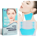 Neck Wrinkle Patches, 5PCS, Neck Tape for Neck Firming and Tightening, Anti-Wrinkle Patches to Smoothing Skin, Invisible Silicone Pads for Wrinkles Brand