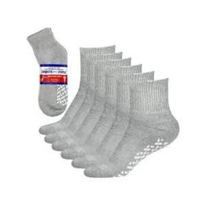 Diabetic Ankle Socks, Non-Binding Circulatory Doctor Approved Cushion Cotton Quarter Socks for Men’s Women’s 3 Pack