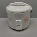 Tiger JNP-1800-FL 10-Cup (Uncooked) Rice Cooker and Warmer, Floral White
