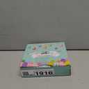 HDCRYSTALGIFTS Set 12 Blown Glass Easter Tree Ornaments, Multicolored Mini Hanging Glass Eggs Decor for Tree Basket DIY Crafts Easter Party Favors