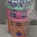 Polly Pocket Micro Dolls & Large Gelato House Playset, Ice Cream Bear Theme with 25+ Accessories Including Furniture, Food, and Pets