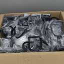 Gun Rack Wall Mount, Aluminum Alloy Racks for Wall, Adjustable 12 Slot Indoor Racks Securely Hold Shotguns Rifles Rack