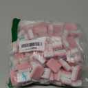 Soulchen 1.2 Inch Acrylic Pink American Mahjong Set 168 Blossom Numbered Tiles, Tiles Bag and Portable Case Classic Complete Mahjong Set for Adult Collection Gift