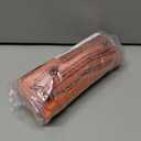 Herseas Women's Loop Straps Bikini Sets 2 Piece Shine Ribbed Swimsuits Ruched High Waisted Bathing Suits (Orange, Small)