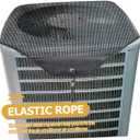 Mikinona Unit Cover Mesh Air Conditioner Cover for Outdoor Use Rainproof and Dustproof for Extended Life 3x3ft