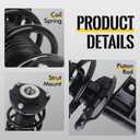 KUSATEC Front Pair Complete Struts Shock Absorber fit for Volkswagen Beetle 2012-2019/Eos 2007-2011/Golf 2010-2014/Jetta 2005-2018, 172311 Left/Right Struts with Coil Spring Assemblies