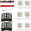Soft Bristle Brushroll Roller Hepa Foam Filter Replacement Parts for Shark NV800 NV800W NV801 NV801Q NV803 UV810 Vacuum