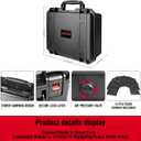 Graded Card Case Storage Box: Trading Card Storage for PSA BGS SGC Toploaders with 12 Dividers, Sports Cards Cases for Baseball Football MTG Slab Holder Collector Gift Carry Organizer Display800+