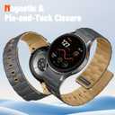 Bandletic No Gap Magnetic Band Compatible with Samsung Galaxy Watch 7 6 5 4 FE 40mm 44mm/for Galaxy Watch 6 4 Classic 43mm 47mm 42mm 46mm/Watch 5 Pro 45mm, 20mm Soft Silicone Watch Bands for Men Women