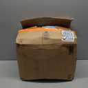 KHONSU PET Calming Donut Cat Bed for Cats & Kittens, Round Plush Cuddler with Chopped Memory Foam, Anti-Anxiety Bolster Support, Machine Washable & Non-Slip (XS, Grey)