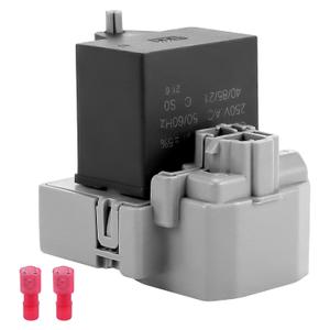 TSD2 W10189190 Relay/Overload and W10662129 Compressor Run Capacitor Compatible for Whirl-Pool Ken-More Elec-trolux etc Refrigerator by MIFLUS